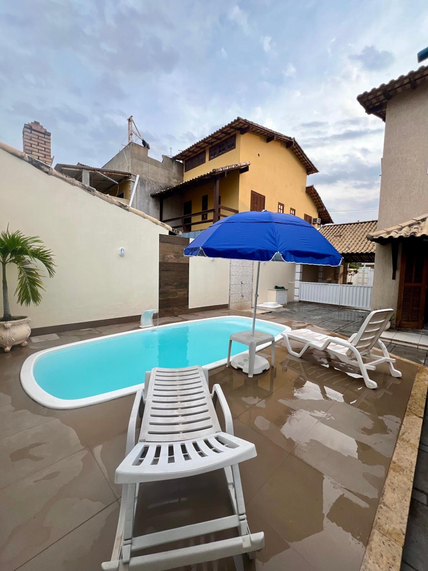 Casa Com Piscina, Churrasqueira E Ar Condicionado Em Condominio กาโบฟรีโอ ภายนอก รูปภาพ
